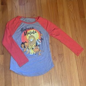 Disney Girls Lion King Long sleeve shirt